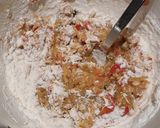 A picture of step 3 of Stuffed pepper rings.
