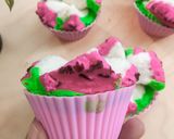 Foto langkah ke 6 dari resep Bolu kukus semangka mekar.