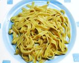 Foto del paso 11 de la receta Morcillo de Ternera en nido de fettuccini con salsa de gírgolas