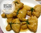 Foto langkah ke 3 dari resep Kulit tahu isi daging udang.