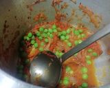 A picture of step 2 of Peas & Tomato Biryani.