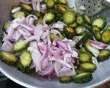 A picture of step 4 of Bitter Gourd (karela) Sabzi.