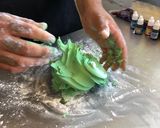 Foto del paso 3 de la receta: Pastel de Grinch