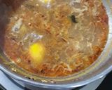 A picture of step 2 of Potato egg curry.