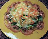 Foto del paso 6 de la receta Ensalada imperial de anchoas caseras y jengibre rosa