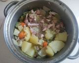 Foto del paso 4 de la receta: Papilla de contramuslos repelados