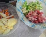 Foto langkah ke 1 dari resep Nasgor daging dan pete.