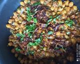 A picture of step 9 of Kabuli Chana Biryani /Chickpea Biryani.