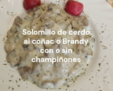 Foto del paso 10 de la receta: Solomillo de cerdo al coñac o Brandy con o sin champiñones