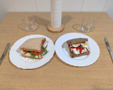 Foto del paso 12 de la receta: Sándwich noche 🆚 Día 😋😋🤪