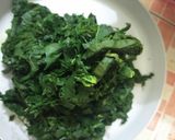 Foto langkah ke 1 dari resep Tumis Daun singkong Teri.