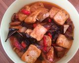 Foto langkah ke 4 dari resep Tahu singkawang + ikan asin Talang saos OrientaL.