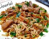 Pas rețetă Pork soy sauce noodles 5 fotografie