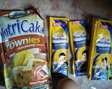 Foto langkah ke 1 dari resep Brownies Instan Rasa Pisang (Nutri Cake) dengan rice cooker.