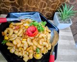 कॉर्न टोमेटो पास्ता रेसिपी चरण 5 फोटो
