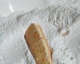 A picture of step 1 of Paper like crunchy paneer.