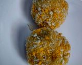 Foto langkah ke 4 dari resep Bola Pisang Coklat Lumer.