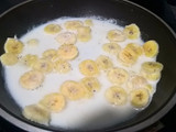 Fajitas dulces rellenas de plátano