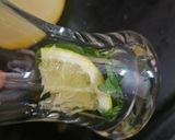 A picture of step 2 of Sweet lime plum mojito.