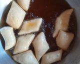 A picture of step 5 of Sticky coconut vishata.