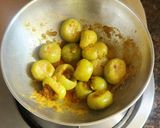 A picture of step 8 of Stuffed tinda.