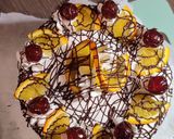 Oroszkrém jellegű torta recept fázis 10 fotója