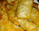 صورة لخطوة 2 من وصفة لفائف جلاش محشوه باللحم المفروم و الجبنه الموتزاريلا😋