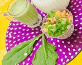 A picture of step 3 of Masala buttermilk (Spinach,Coriander and mint).