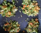 A picture of step 5 of Airfried Vegetables Sesame Disc.
