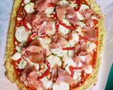 Foto del paso 3 de la receta: Base de pizza de brócoli con 3 ingredientes y sin harina