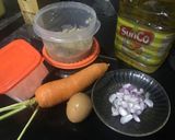 Foto langkah ke 1 dari resep Sayur wortel telor orak arik.