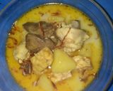 Foto langkah ke 4 dari resep Kare Ayam with Kentang dan Tempe.