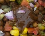 A picture of step 5 of Kala Chana Chaat.