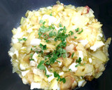 Foto del paso 5 de la receta: Tortilla con migas de Bacalao