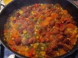 دجاج مع الخضار على الطريقة الصينيه Chicken & Stir fry vegetables