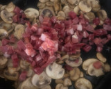Foto del paso 3 de la receta: Tortilla champiñones con jamón