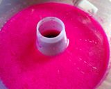 Foto langkah ke 5 dari resep Agar-agar Buah Naga.