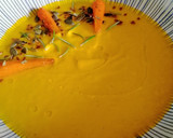 Foto del paso 6 de la receta: Crema de zanahoria y puerro asados con romero