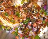 A picture of step 2 of Mix Veggies Pizza-Mayo Tava Sandwiches.