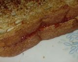 A picture of step 2 of Bread jam Sandwich.