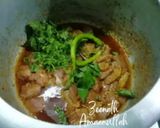 A picture of step 2 of Hyderabadi Beef Fry.