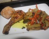 Foto del paso 9 de la receta: Pollo con papas