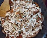 Foto del paso 3 de la receta: Empanadas de tinga de pollo con panceta