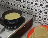 Foto langkah ke 5 dari resep Mile crepes matcha.