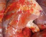 A picture of step 3 of Spicy grilled chicken tikka.