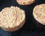 Foto del paso 4 de la receta: Hamburguesa de garbanzo con pan de remolacha