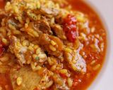 Foto del paso 7 de la receta: Arroz caldoso de costillas de cerdo y sobrasada