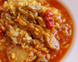 Foto del paso 7 de la receta: Arroz caldoso de costillas de cerdo y sobrasada