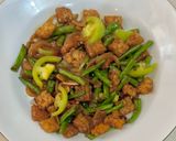 Foto langkah ke 10 dari resep Oseng Kacang Panjang Tempe.