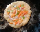 A picture of step 5 of Uttapam.